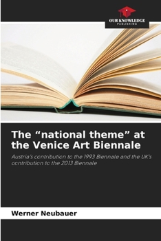 Paperback The "national theme" at the Venice Art Biennale Book