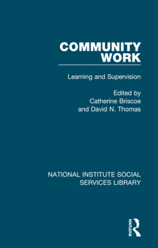 Paperback Community Work: Learning and Supervision Book