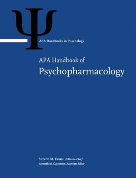 Hardcover APA Handbook of Psychopharmacology: Volume 1 Book