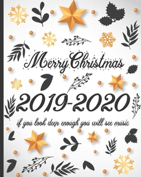 Blank Sheet Music: 8x 10’’ Music Manuscript Paper, 100 pages of Wide Music Notebook White cover| Perfect for practicing note writing| Christmas gift