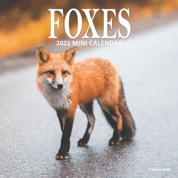 Paperback Fox: 2021 Mini Wall Calendar Book