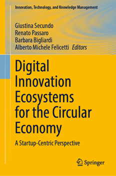 Hardcover Digital Innovation Ecosystems for the Circular Economy: A Startup-Centric Perspective Book