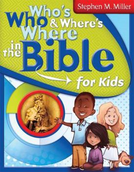 Paperback Who's Who & Where's Where in the Bible for Kids Book