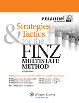 Paperback Strategies & Tactics for the Finz Multistate Method, Third Edition Book