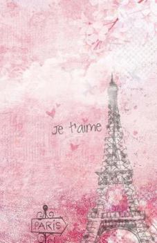 Paris Journal : Lined Notebook for Women, Teens, Girls, Blank, Lined, Eiffel Tower Notebook