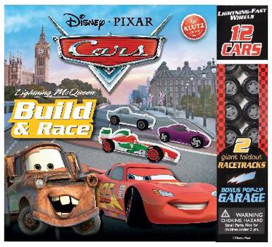 Paperback Lightning McQueen Build & Race (Disney Pixar Cars) Book
