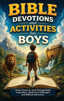 Bible Devotions and Activities for Boys: Grow Closer to God Through Daily Inspiration, Hands-On Challenges, and Biblical Adventure