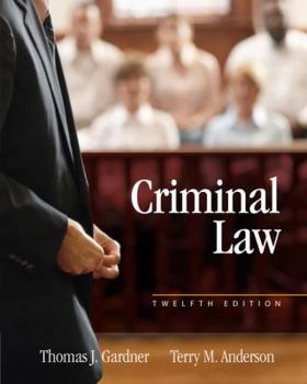 Hardcover Criminal Law Book