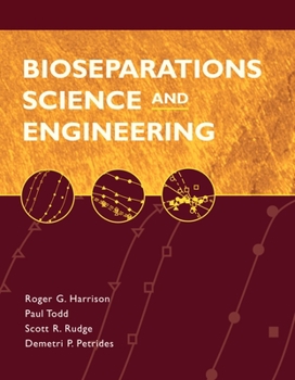 Hardcover Bioseparations Science and Engineering Book