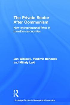The Private Sector After Communism: New Entrepreneurial Firms in Transition Economies