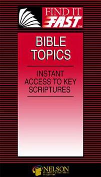 Paperback Find It Fast Bible Topics Book