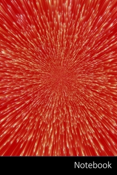 Paperback Notebook: Rays, Pattern, Center, Abstract Notebook / Journal / Diary / Composition book - 6 x 9 inches (15,24 x 22,86 cm), 150 p Book