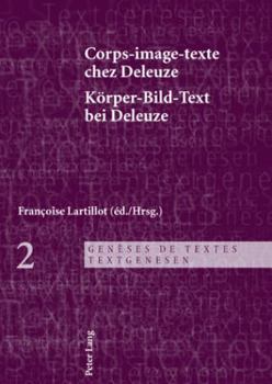 Paperback Corps-image-texte chez Deleuze- Körper-Bild-Text bei Deleuze [French] Book