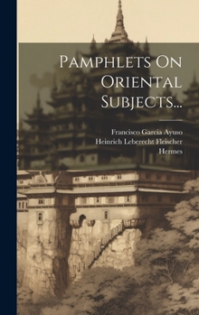 Hardcover Pamphlets On Oriental Subjects... [Spanish] Book