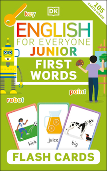 Cards English for Everyone Junior First Words Flash Cards Book