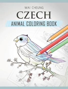 Paperback Czech Animal Coloring Book