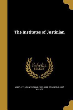 Paperback The Institutes of Justinian Book