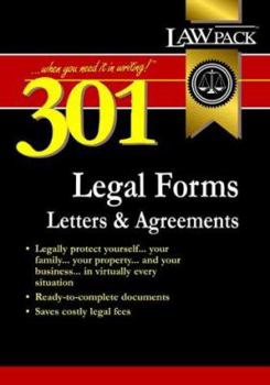 Paperback 301 Legal Forms, Letters and Agreements Book