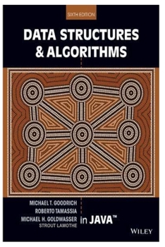 Paperback Data Structures and Algorithms in Java Book