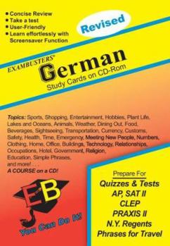 German : Exam Prep Software on CD-ROM! Exambusters CD-ROM Study Cards