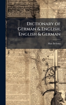 Hardcover Dictionary of German & English, English & German Book