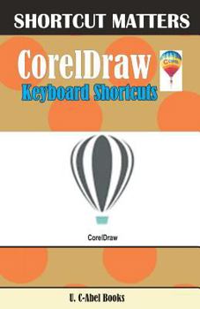 Paperback CorelDraw Keyboard Shortcuts Book