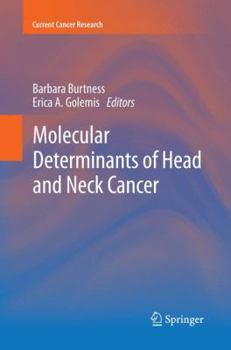 Paperback Molecular Determinants of Head and Neck Cancer Book