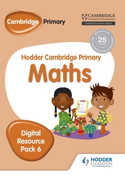 CD-ROM Hodder Cambridge Primary Maths Digital Resource Pack 6 Book