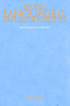 Paperback Spoken Language and Applied Linguistics Book