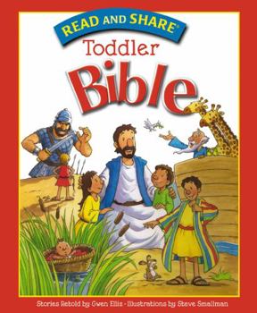 Hardcover Read and Share Toddler Bible [With DVD] Book
