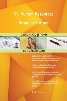 Paperback Sr. Human Resources Business Partner Critical Questions Skills Assessment Book