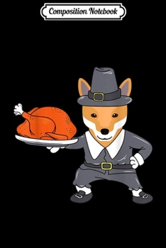 Composition Notebook: DINGO Happy Thanksgiving Funny Dog Gift  Journal/Notebook Blank Lined Ruled 6x9 100 Pages