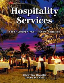 Hardcover Hospitality Services Book