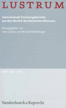Paperback Lustrum Band 49 - 2007: Petronius 1975 - 2005: Bilancio Critico E Nuove Proposte [German] Book
