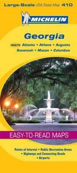 Map Michelin Map Georgia Book