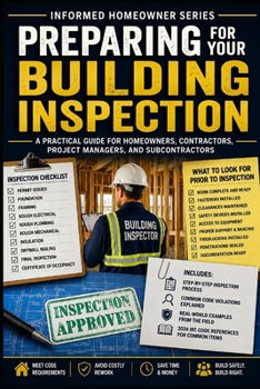 Paperback Preparing for Your Building Inspection Book