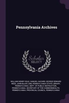 Paperback Pennsylvania Archives Book