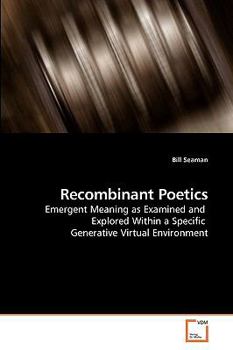 Paperback Recombinant Poetics Book