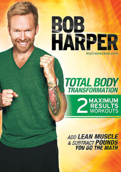 DVD Bob Harper: Total Body Transformation Book