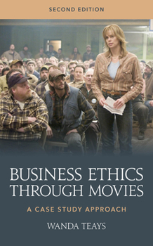 Hardcover Business Ethics Through Movies: A Case Study Approach Book