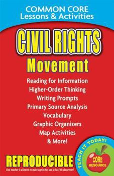 Common Core Lessons & Activities: Civil Rights Movement - Book  of the Common Core
