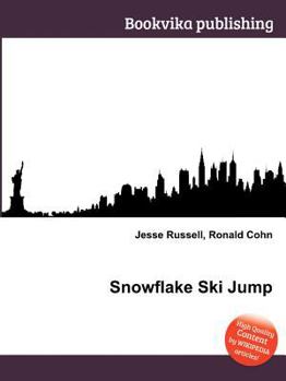 Paperback Snowflake Ski Jump Book