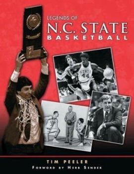 Hardcover Legends of N.C. State Basketball Book