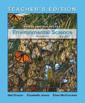 Paperback Environmental Science for AP Second Edition Teacher's Edition Book