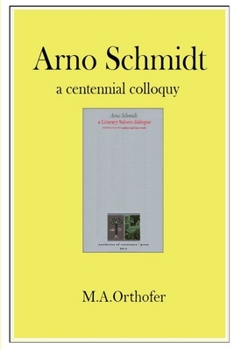 Paperback Arno Schmidt Book