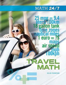 Hardcover Travel Math Book