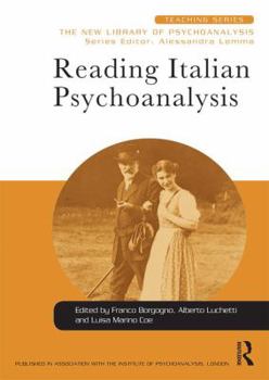 Paperback Reading Italian Psychoanalysis Book
