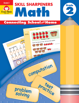 Paperback Skill Sharpeners Math Grade 2 Book