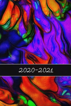 2020 - 2021: Wochenkalender für 2 Jahre -  Kalender - Zielsetzung - Zeitmanagement - Produktivität - Terminplaner - Terminkalender - 2 Jahres Kalender - Planer - Abstrakte Kunst (German Edition)