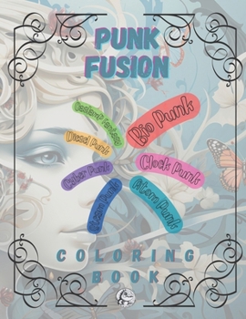 Paperback Punk Fusion: The Coloring Book